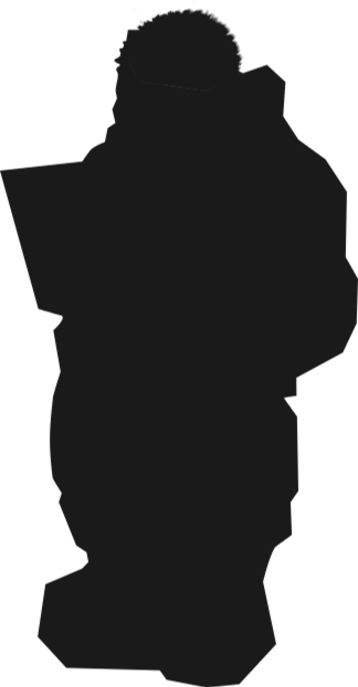 3ème couche de l'image de l'ombre du profil de l'auteur